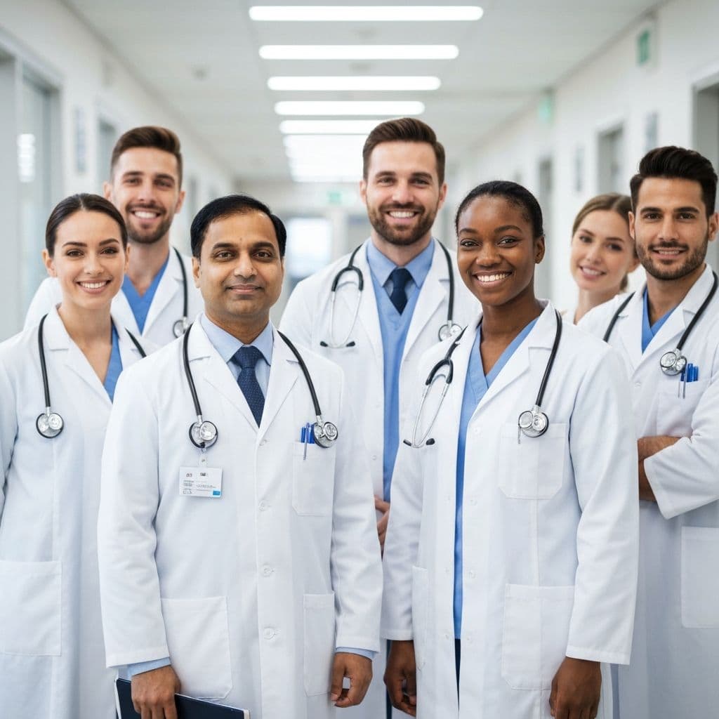 Medical team of specialists